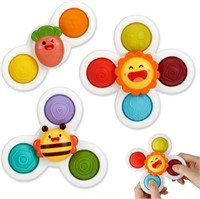 NEW 3PK Baby Suction Cup Sensory Toys