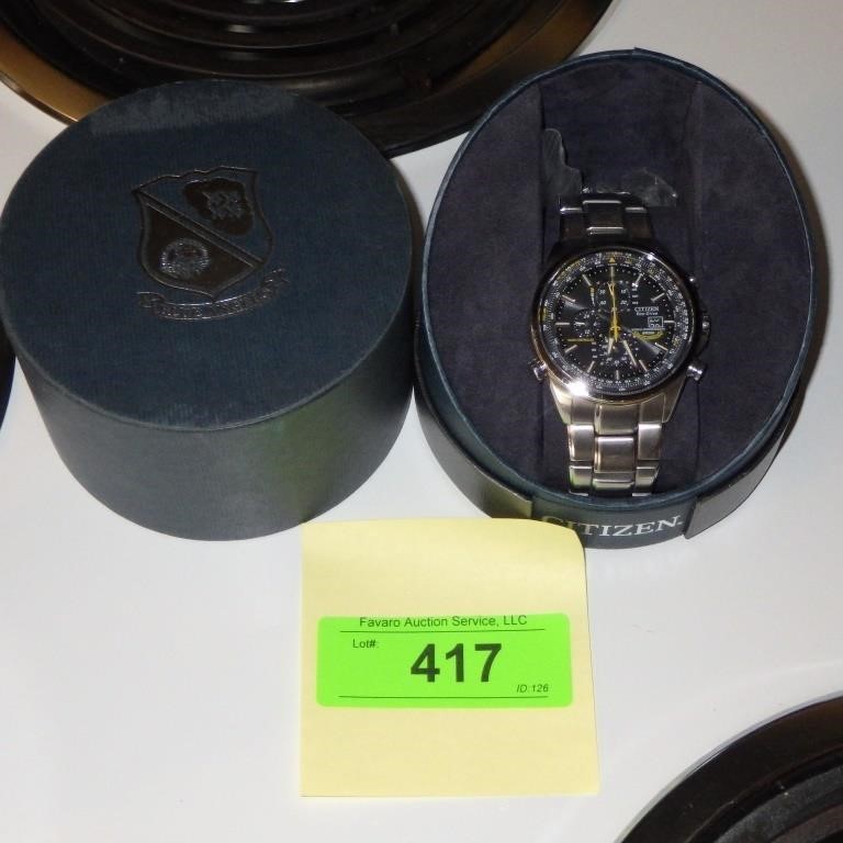 CITIZEN BLUE ANGELS ECO-DRIVE WATCH NEEDS BATTERY?