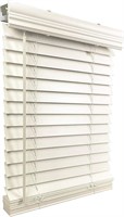 $109 - US Window 2" Cordless Faux Wood Blinds
