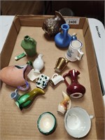 Vintage Pottery Pitchers, Ceramic cups, & more