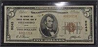 1929 $5 NATIONAL CURRENCY