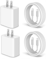 ($30) Apple MFi Certified] 20W USB C Fast Ch