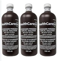 3PACK - HEALTHCARE  HYDROGEN PEROXIDE