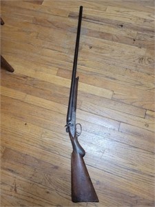 Vintage 12 Ga Double Barrell Shotgun - 32"