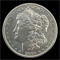 1890 Morgan Dollar - Silver Coin
