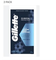2PACK -GILLETTE  EXTREME SWEAT PROTECTION