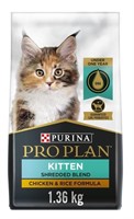 Purina Pro Plan Dry Kitten Food, Shredded Blend