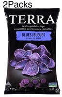 2Packs Terra Vegetable And Potato Chips Sea Salt