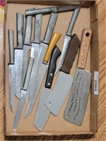 Vintage Cleavers and Knives