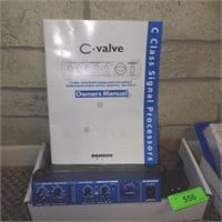 SAMSON C-VALVE TUBE MICROPHONE PREAMP- UNTESTED