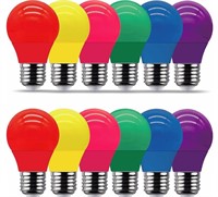 BHMAOYN® LED Colored Light Bulbs,5W=40W,Red Blue