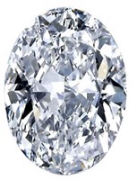 Oval Cut 3.17 Carat VS1 Lab Diamond
