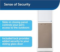 PetSafe 1-Piece Sliding Glass Pet Door