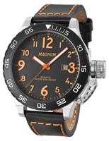 48 mm Men's Magnum Inventor Quartz  Watch