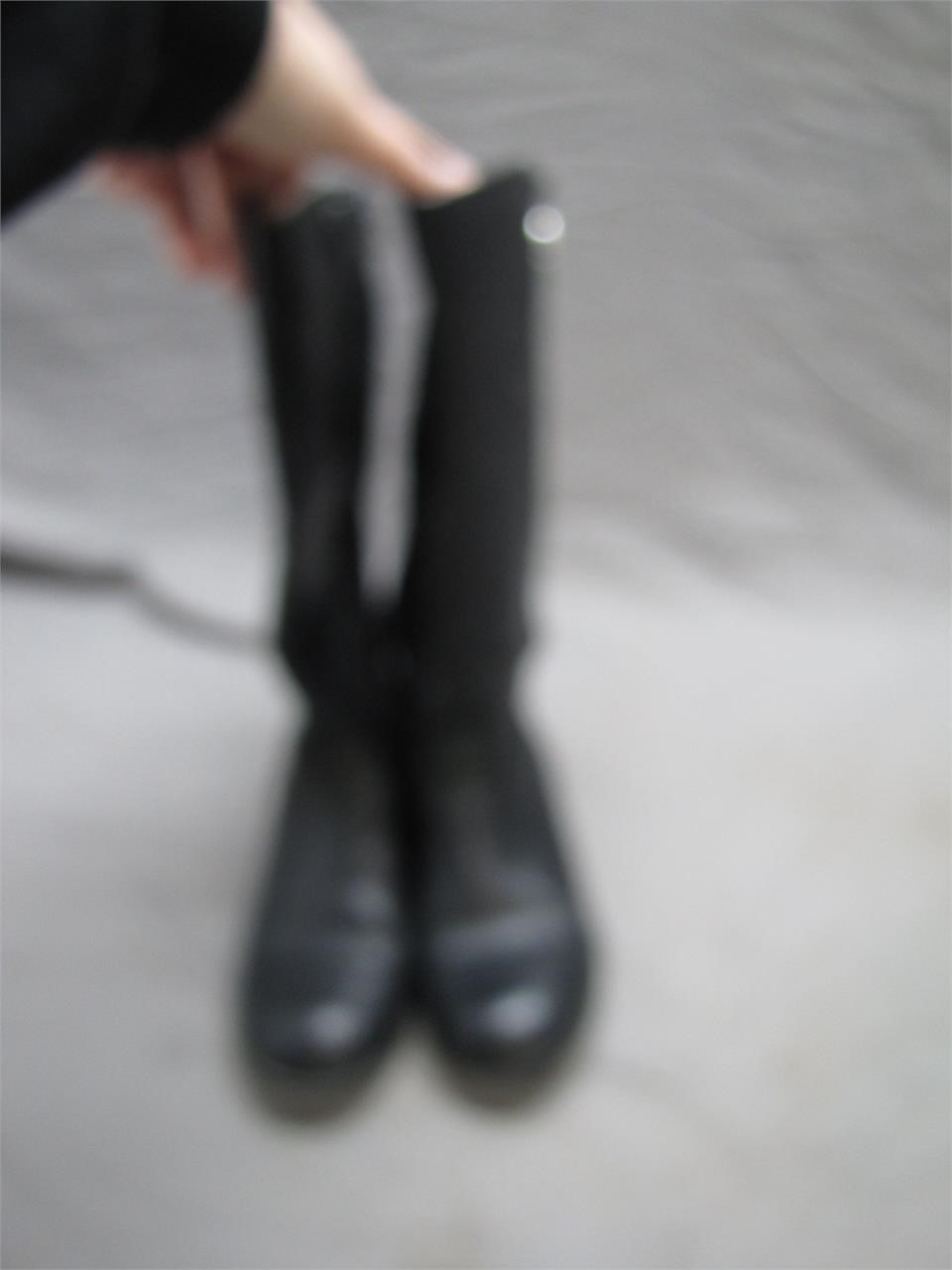 Girls Size 3 Black Michael Kors Riding Boots