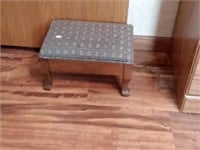 walnut wood stool