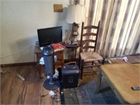 tables,chair,small TV,fan & more