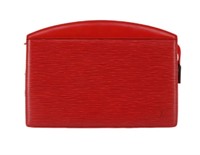 Louis Vuitton Red Epi Clutch