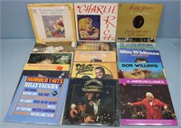 (22) Classical + Country Vinyl Record Albums