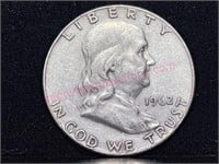 1962-D Franklin Half Dollar (90% silver)