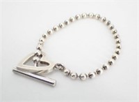 Gucci Heart Ball Chain Bracelet