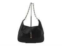 GUCCI Jackie Leather Chain Shoulder Bag