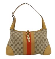 Gucci Brown Web Line Handbag