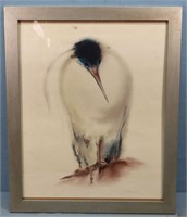 Abstract Bird Print