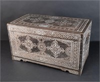 Anglo-Indian Mother of Pearl Inlaid Chest