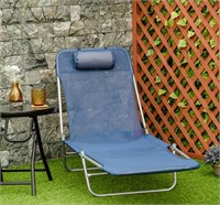 $46 Outsunny folding portable lounge chair