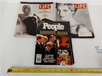 1997 Princess Diana Commemorative Magazines