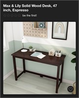 Expresso 47" Desk- new in box