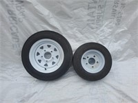 Two New Spare Trailer Wheels