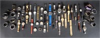Large Vintage Wristwatch Lot Over 50 Watches