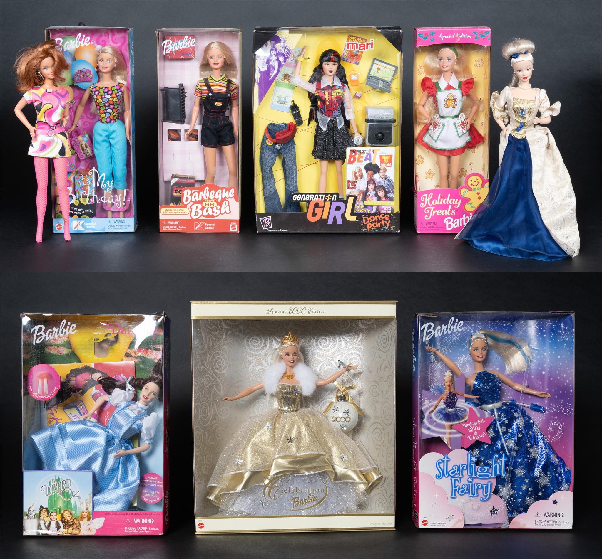 Mattel Barbie Doll Collection Fairy Birthday