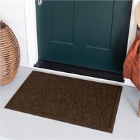 Brown Rambling Vine Outdoor Doormat, 24" x 36"