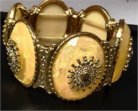 Beautiful Gold Colored Costume Bracelet