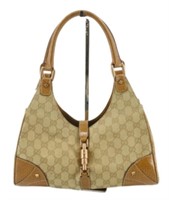 Gucci GG Canvas Jackie Handbag