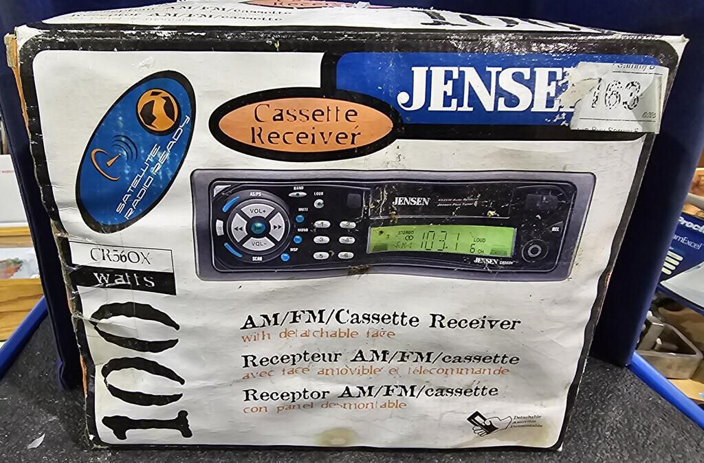Jensen Cassette Receiver