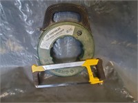 Hand Saw & Stainless Steele Fish Tape