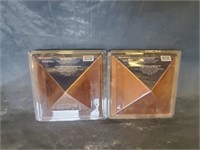 (2) Copper Finish 6x6 Post Caps