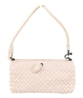 Bottega Veneta Pink Intrecciato Handbag