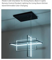 Modern LED Chandelier for Dining Room