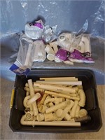 Tote of PVC Fittings