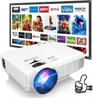 $60 1080P Mini Projector with 100" Screen