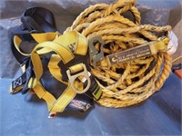 Lanyard 50 ft. & Safety Harness