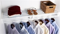 $161 - EZ Shelf-Expandable-Closet Shelf