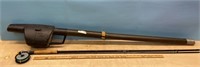 Black Gnat 95 Fly Fishing Reel & 9' Graphite Rod