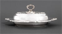Frank M. Whiting Sterling Covered Butter Dish