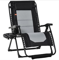 Foldable Outdoor Lounge Chair with Footrest
